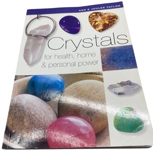 crystals for health home & personal power book by Ken & Joules Taylor READ - Picture 1 of 5